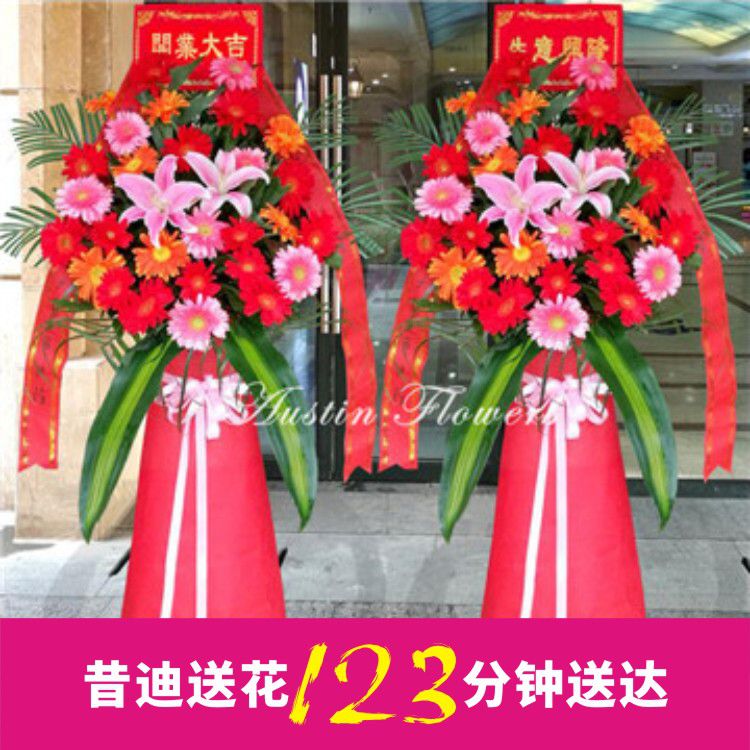 開業(yè)花籃H9（一對共2個）
